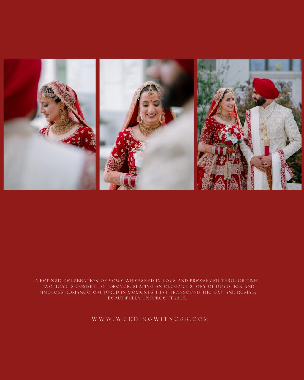 Instagram post from weddingwitness.official. This post is in position 2.